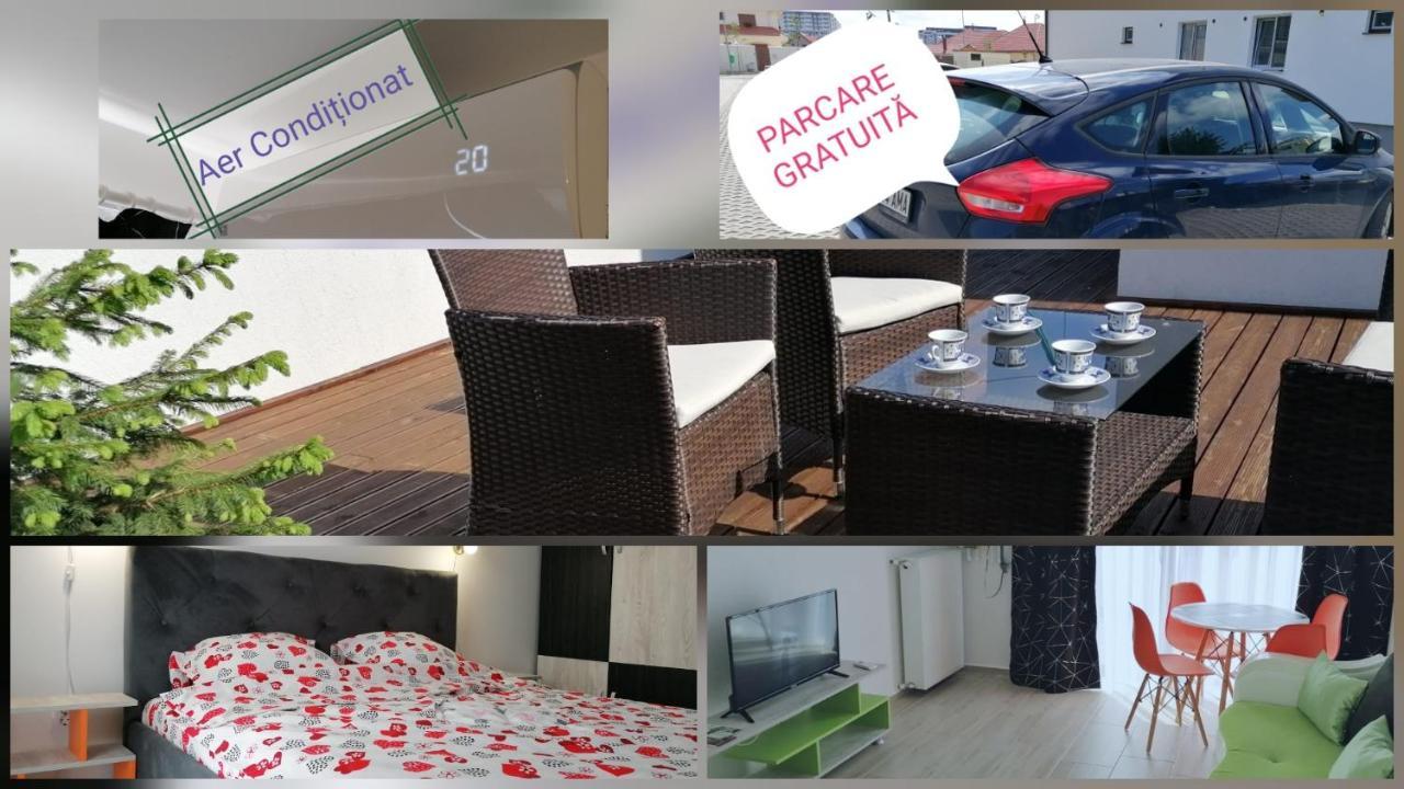 Ama Apartament Cu Terasa 50 Mp & Parcare Braşov Extérieur photo
